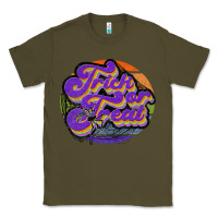 Army Green trick or treat Classic Tee - JahusDesignShop