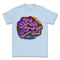 Dusty Blue trick or treat Classic Tee - JahusDesignShop