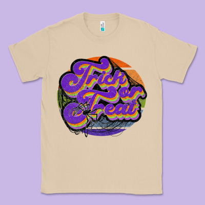Trick Or Treat Classic Tee Designed By Jahusdesignshop