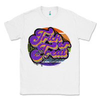 White trick or treat Classic Tee - JahusDesignShop