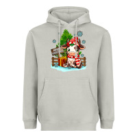 Moon Dust merry christmas cow Heavyweight Hoodie - MaliasSmallBusiness