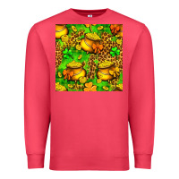 Cardinal St. Patrick's pot of gold seamless pattern Premium Sweatshirt - BundleAndBundleShop