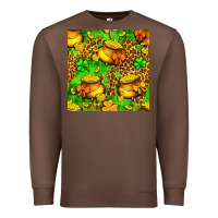 Chestnut St. Patrick's pot of gold seamless pattern Premium Sweatshirt - BundleAndBundleShop