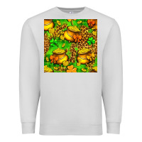 Dove Grey St. Patrick's pot of gold seamless pattern Premium Sweatshirt - BundleAndBundleShop