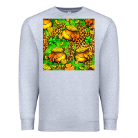 Heather Grey St. Patrick's pot of gold seamless pattern Premium Sweatshirt - BundleAndBundleShop