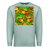 Seafoam St. Patrick's pot of gold seamless pattern Premium Sweatshirt - BundleAndBundleShop