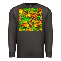 Smoke St. Patrick's pot of gold seamless pattern Premium Sweatshirt - BundleAndBundleShop