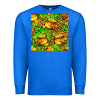 True Royal St. Patrick's pot of gold seamless pattern Premium Sweatshirt - BundleAndBundleShop