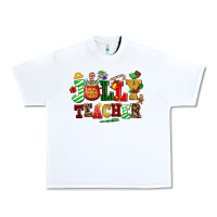 White jolly teacher Urban Heavy Tee - AdoDesignShop