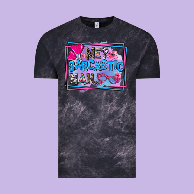 Me Sarcastic Nah Vintage Tee Designed By Adodesignshop
