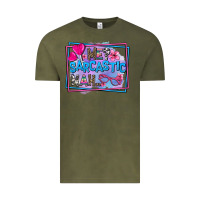 Vintage Olive me sarcastic nah Vintage Tee - AdoDesignShop