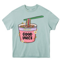 Arona instant good vibes noodles Heavy Core Tee - MaliasSmallBusiness