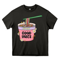 Instant Good Vibes Noodles Heavy Core Tee | Teevron