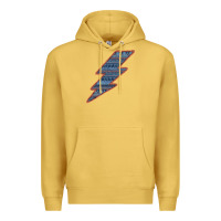 Antique Gold Western Orange Border Aztec Lightning Premium Hoodie - Bettercallsaul