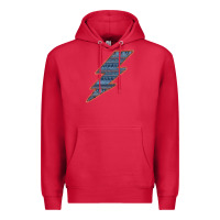 Cardinal Western Orange Border Aztec Lightning Premium Hoodie - Bettercallsaul