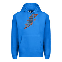 True Royal Western Orange Border Aztec Lightning Premium Hoodie - Bettercallsaul