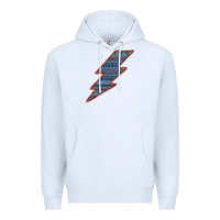 White Western Orange Border Aztec Lightning Premium Hoodie - Bettercallsaul