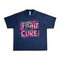 Navy fight for the cure Urban Heavy Tee - AdoDesignShop
