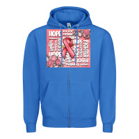 True Royal cancer words Zipper Hoodie - MaliasSmallBusiness