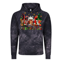 Cloud Black merry christmas buffalo gnomies Vintage Hoodie - FaDigitalArtStudio