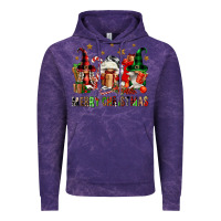 Cloud Purple merry christmas buffalo gnomies Vintage Hoodie - FaDigitalArtStudio