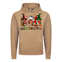 Vintage Coffee merry christmas buffalo gnomies Vintage Hoodie - FaDigitalArtStudio