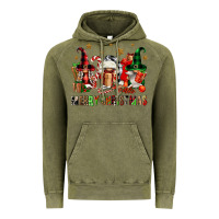 Vintage Olive merry christmas buffalo gnomies Vintage Hoodie - FaDigitalArtStudio
