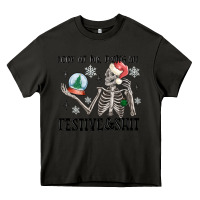 Asphalt look at me being all festive and shit Heavy Core Tee - MaliasSmallBusiness