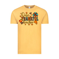 Vintage Mustard one thankful teacher Vintage Tee - JahusDesignShop
