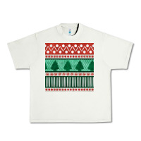 Pistachio christmas trees hand drawn seamless pattern Urban Heavy Tee - BundleAndBundleShop