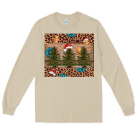 Mushroom Christmas trees leopard Long Sleeve Tee - AdoDesignShop
