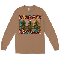 Toasted Coconut Christmas trees leopard Long Sleeve Tee - AdoDesignShop