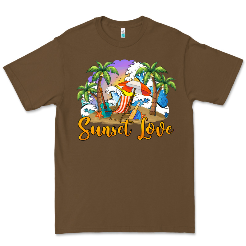 Sunset Love Premium Tee by BarkalooDesign | Teevron