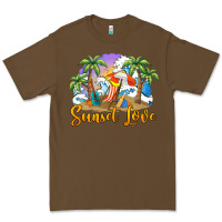 Cacao sunset love Premium Tee - BarkalooDesign