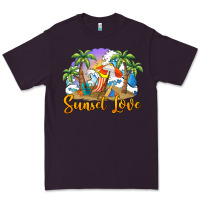 Plum sunset love Premium Tee - BarkalooDesign