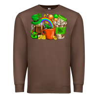 Chestnut St. Patricks Day Coffee Cups Premium Sweatshirt - BundleAndBundleShop