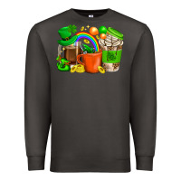 Smoke St. Patricks Day Coffee Cups Premium Sweatshirt - BundleAndBundleShop
