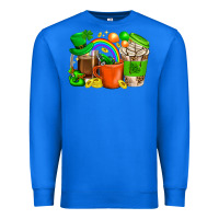 True Royal St. Patricks Day Coffee Cups Premium Sweatshirt - BundleAndBundleShop