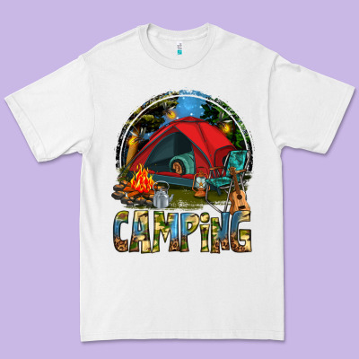 Premium Tee camping