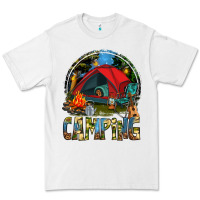 White camping Premium Tee - texasbilliewilder