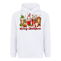 White merry christmas gnomes coffee cups Heavyweight Hoodie - MaliasSmallBusiness