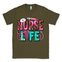 Army Green nurse life Classic Tee - AdoDesignShop