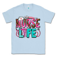 Dusty Blue nurse life Classic Tee - AdoDesignShop
