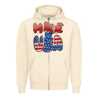 Sandshell made in usa Zipper Hoodie - MaliasSmallBusiness