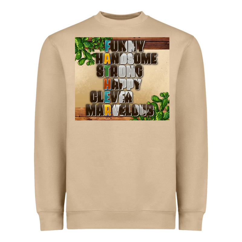 Fathers Day Heavyweight Sweatshirt by AdoDesignShop | Teevron