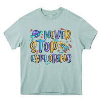Arona never stop exploring Heavy Core Tee - MaliasSmallBusiness