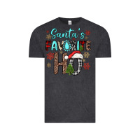 Vintage Black santa s favorite ho Vintage Tee - JahusDesignShop