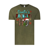 Vintage Olive santa s favorite ho Vintage Tee - JahusDesignShop