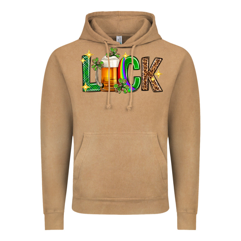 St. Patrick's Day Luck Beer Vintage Hoodie by Neo Western | Teevron