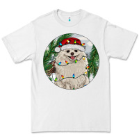 White Pomeranian And Farm Premium Tee - RanaPortraitStore